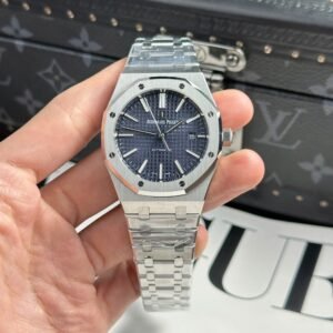 audemars piguet 41mm edelstahl blau (kopie)