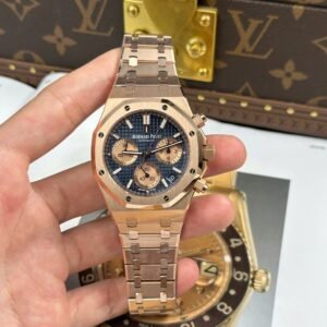 audemars piguet 41mm edelstahl grün chronograph (kopie)